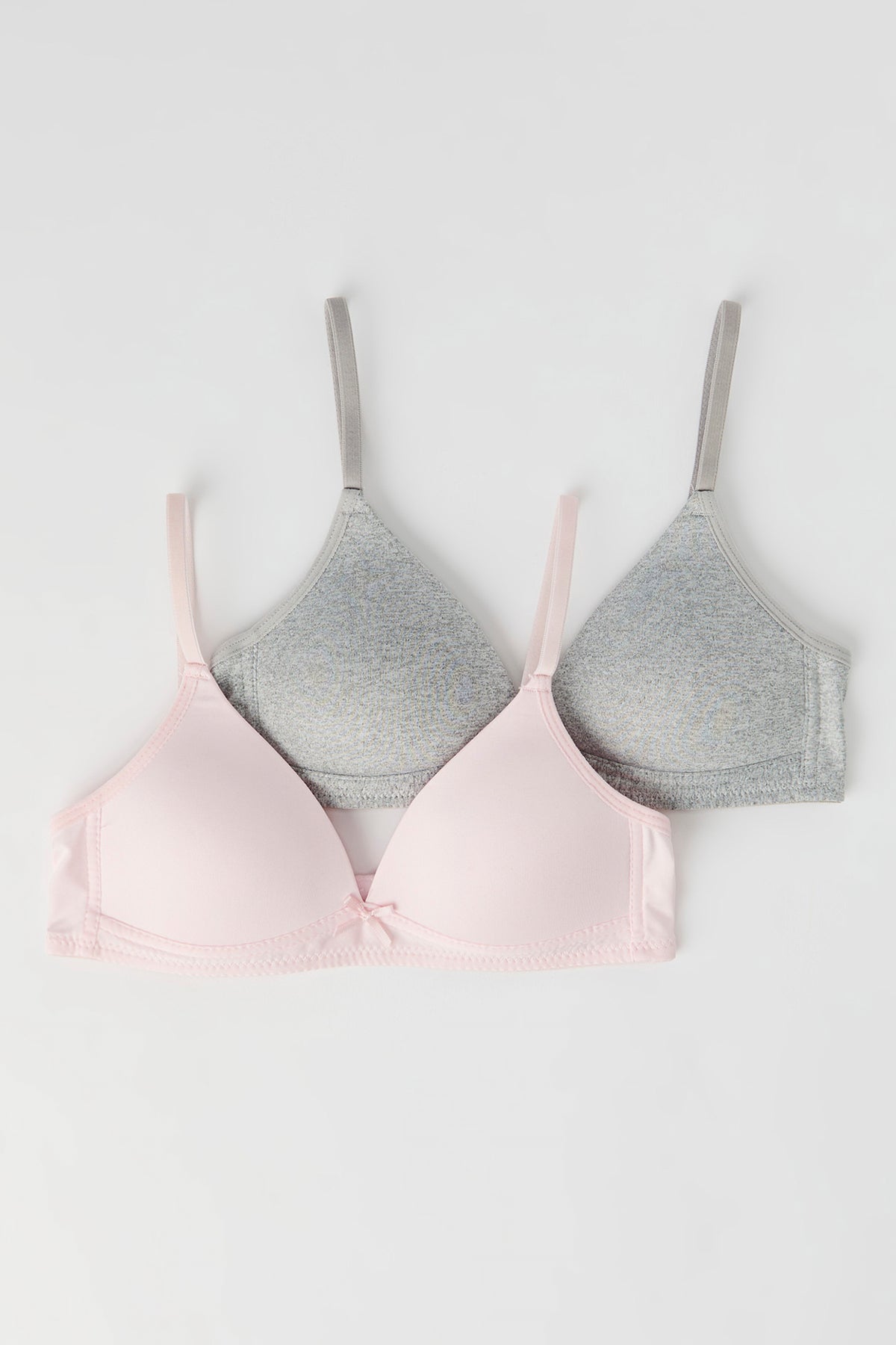 Girls Padded Bra (2 Pack) - Pink