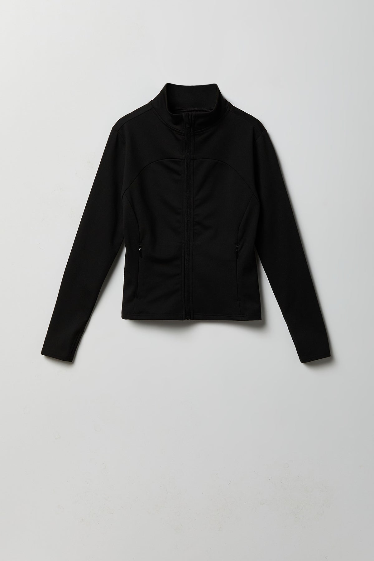 Blouson Active à haute densité avec fermeture à glissière pour fille
