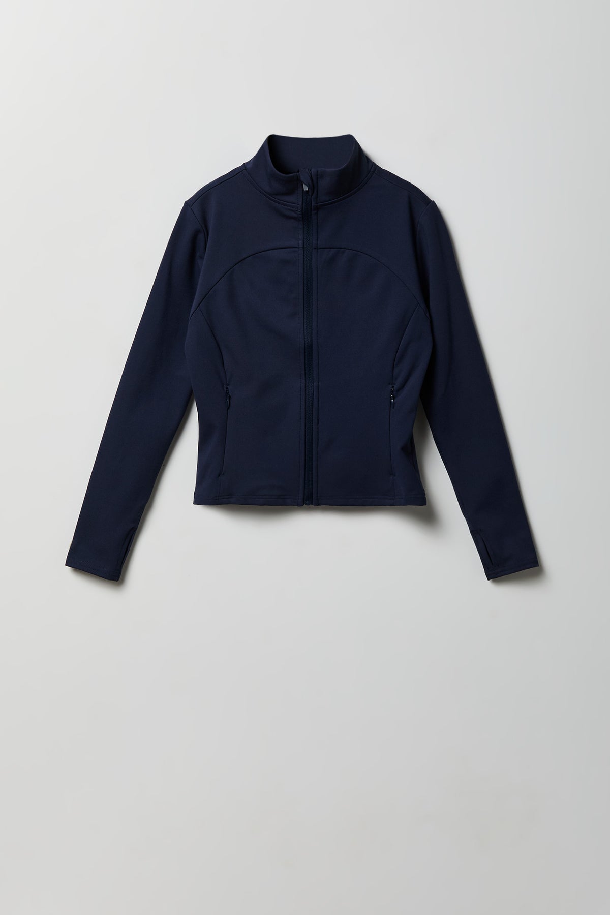 Blouson Active à haute densité avec fermeture à glissière pour fille