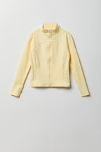 Blouson Active à haute densité avec fermeture à glissière pour fille