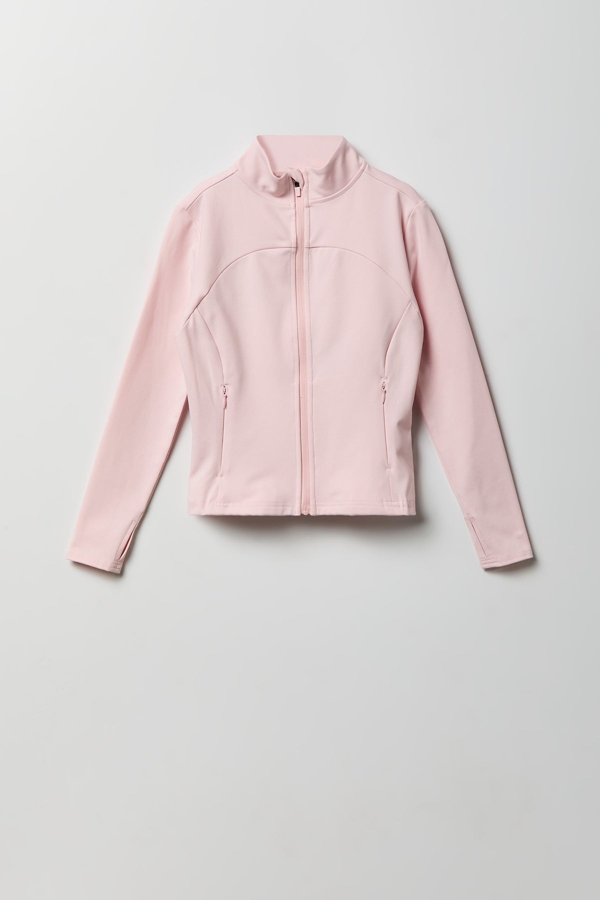 Blouson Active à haute densité avec fermeture à glissière pour fille
