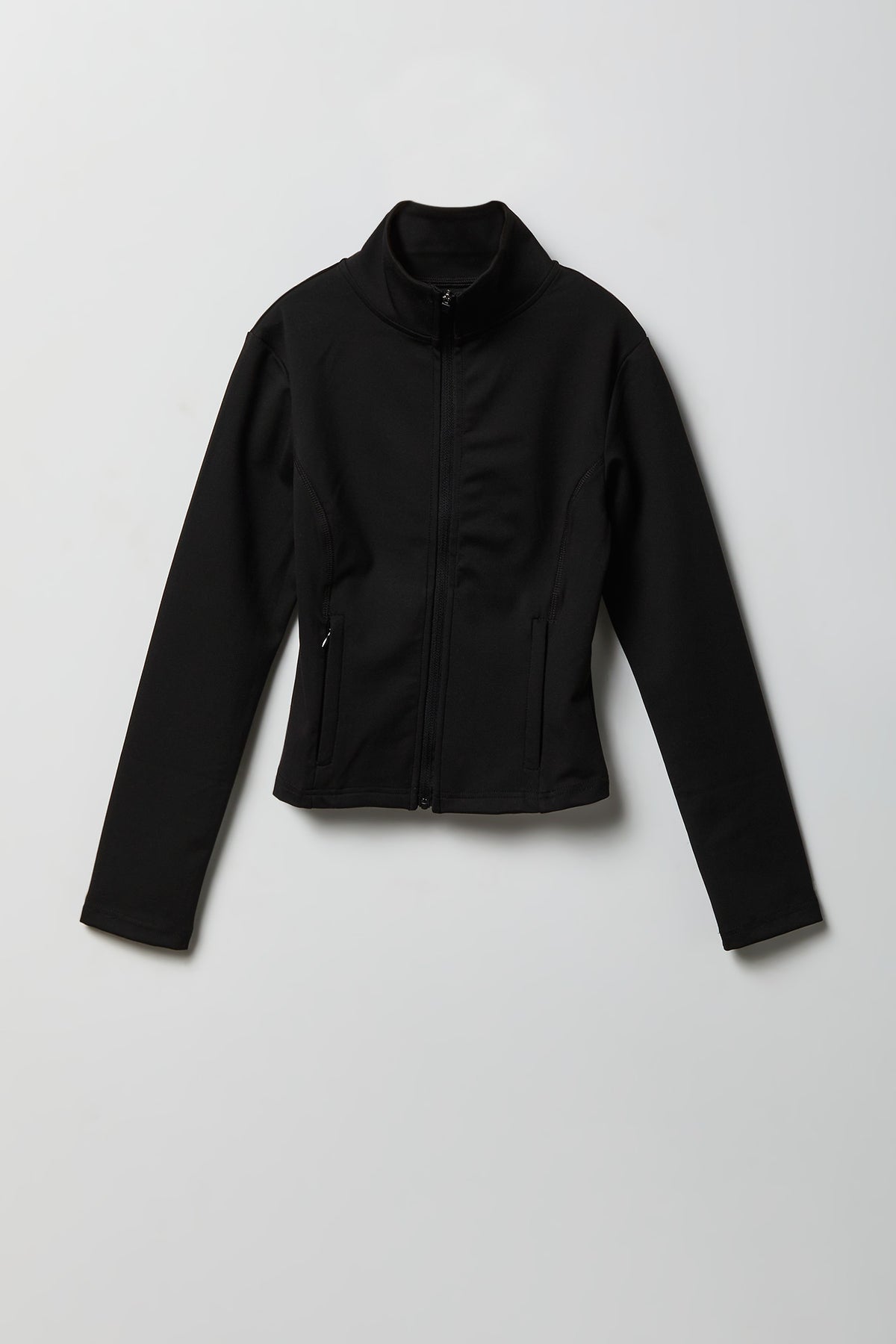 Blouson Active haute densité avec fermeture à glissière pour fille