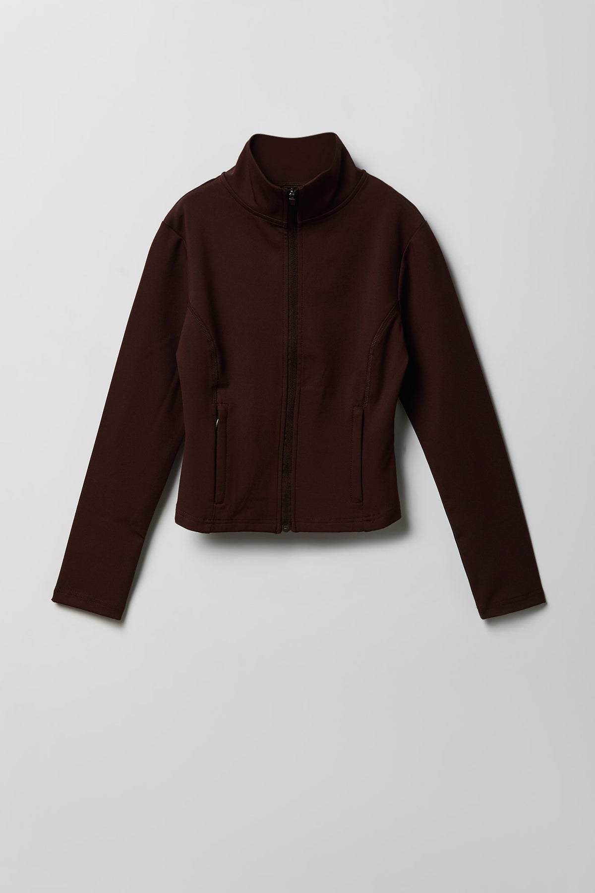 Blouson Active haute densité avec fermeture à glissière pour fille