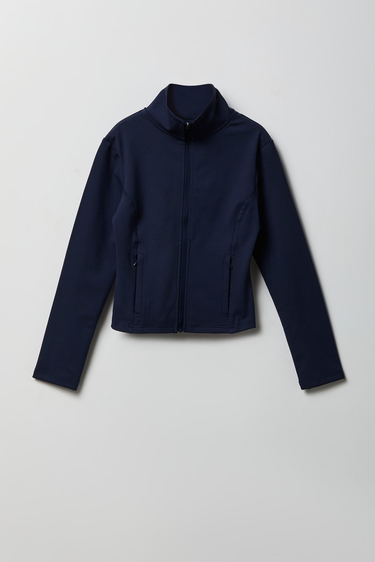 Blouson Active haute densité avec fermeture à glissière pour fille