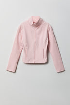 Blouson Active haute densité avec fermeture à glissière pour fille