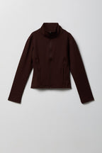 Girls Active High Density Zip-Up Jacket