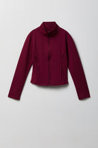 Girls Active High Density Zip-Up Jacket