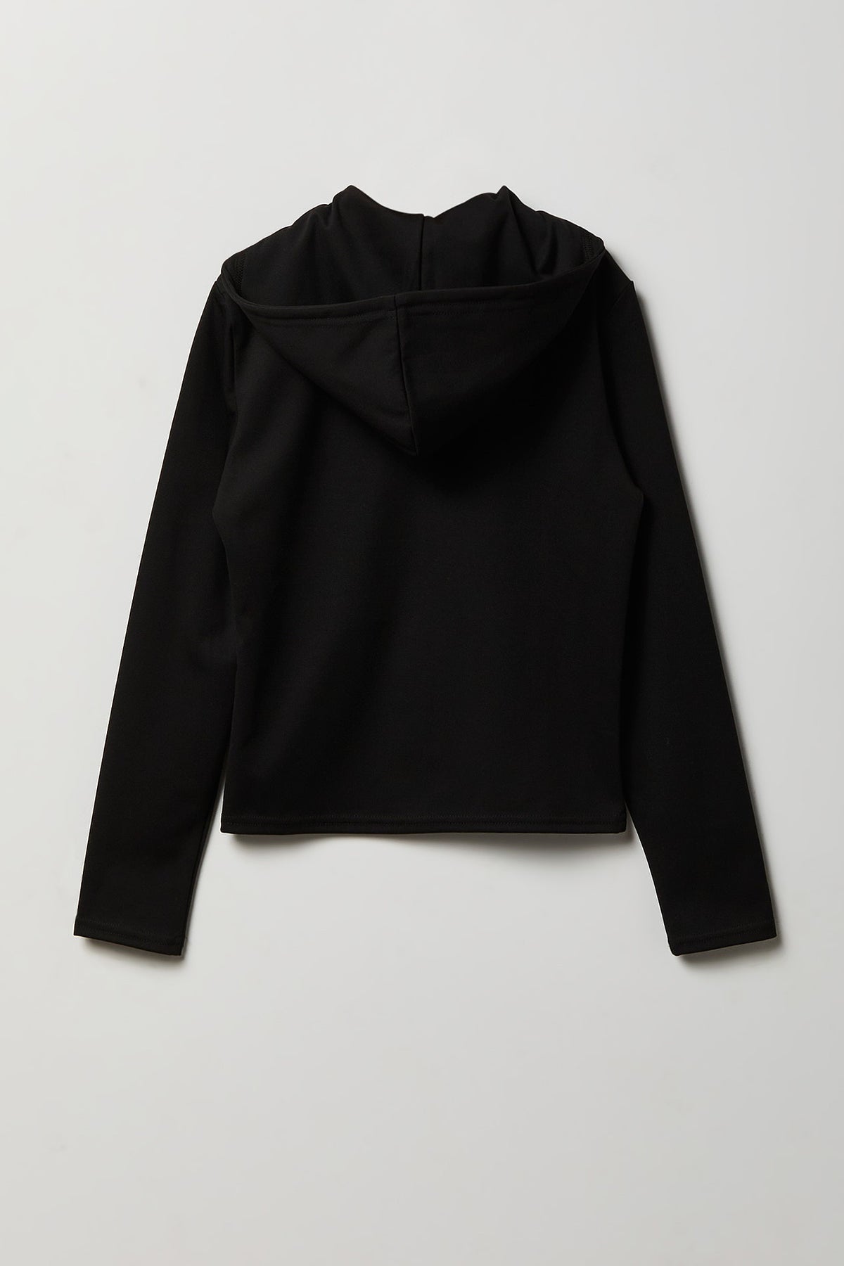 Alt View 2. Girls Active Zip-Up Jacket - Black