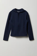 Blouson Active haute densité avec fermeture à glissière pour fille