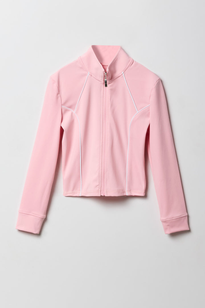 Blouson Active à glissière pour filles