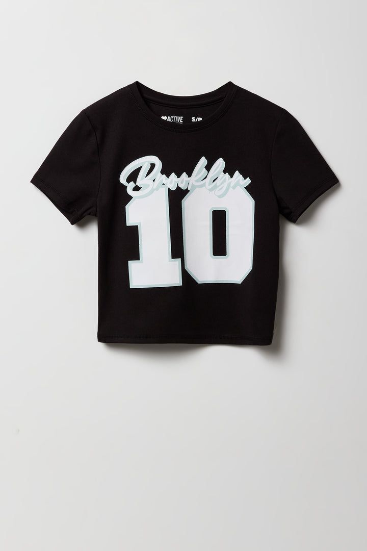 T-shirt Active à imprimé City HD pour fille