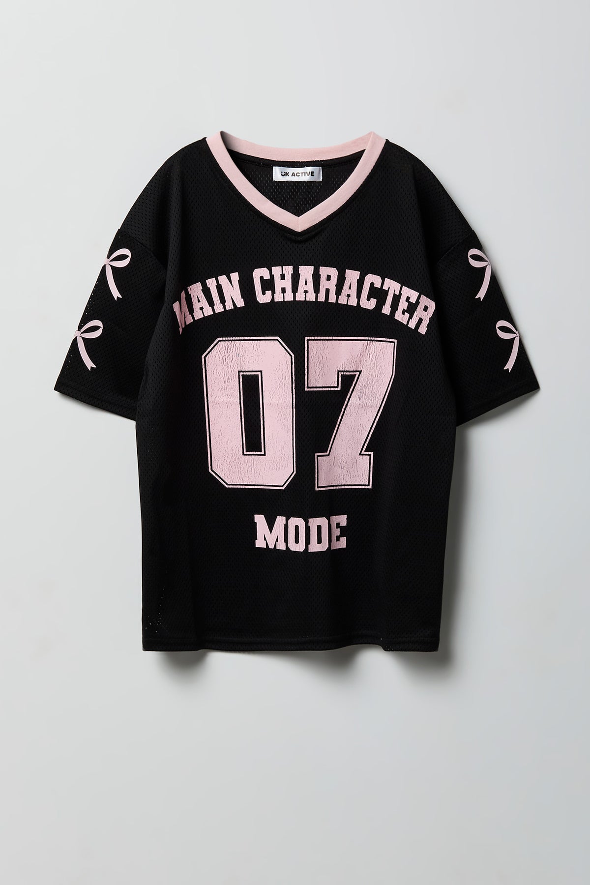 Jersey en filet imprimé pour fille