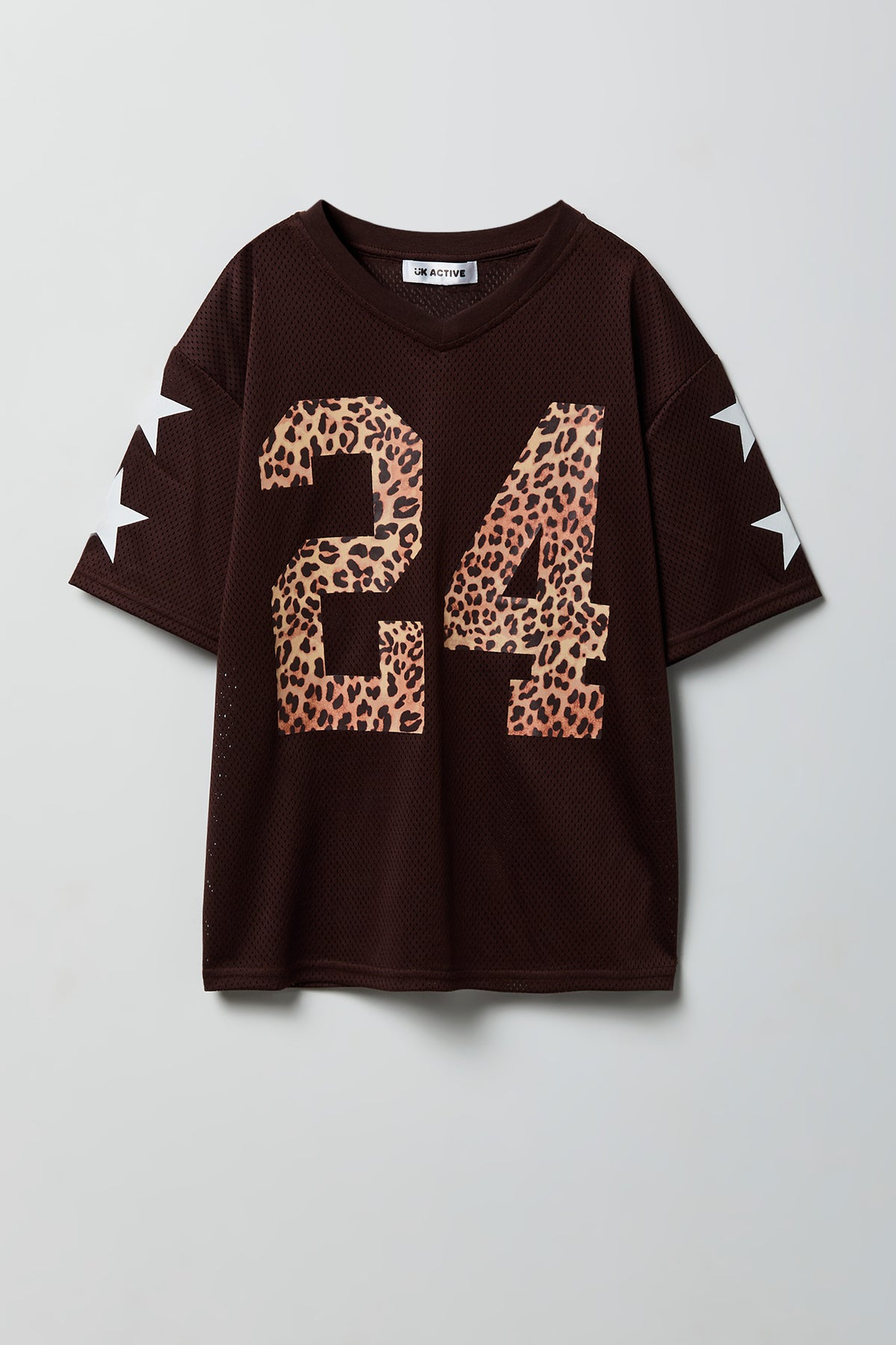 Jersey en filet imprimé pour fille