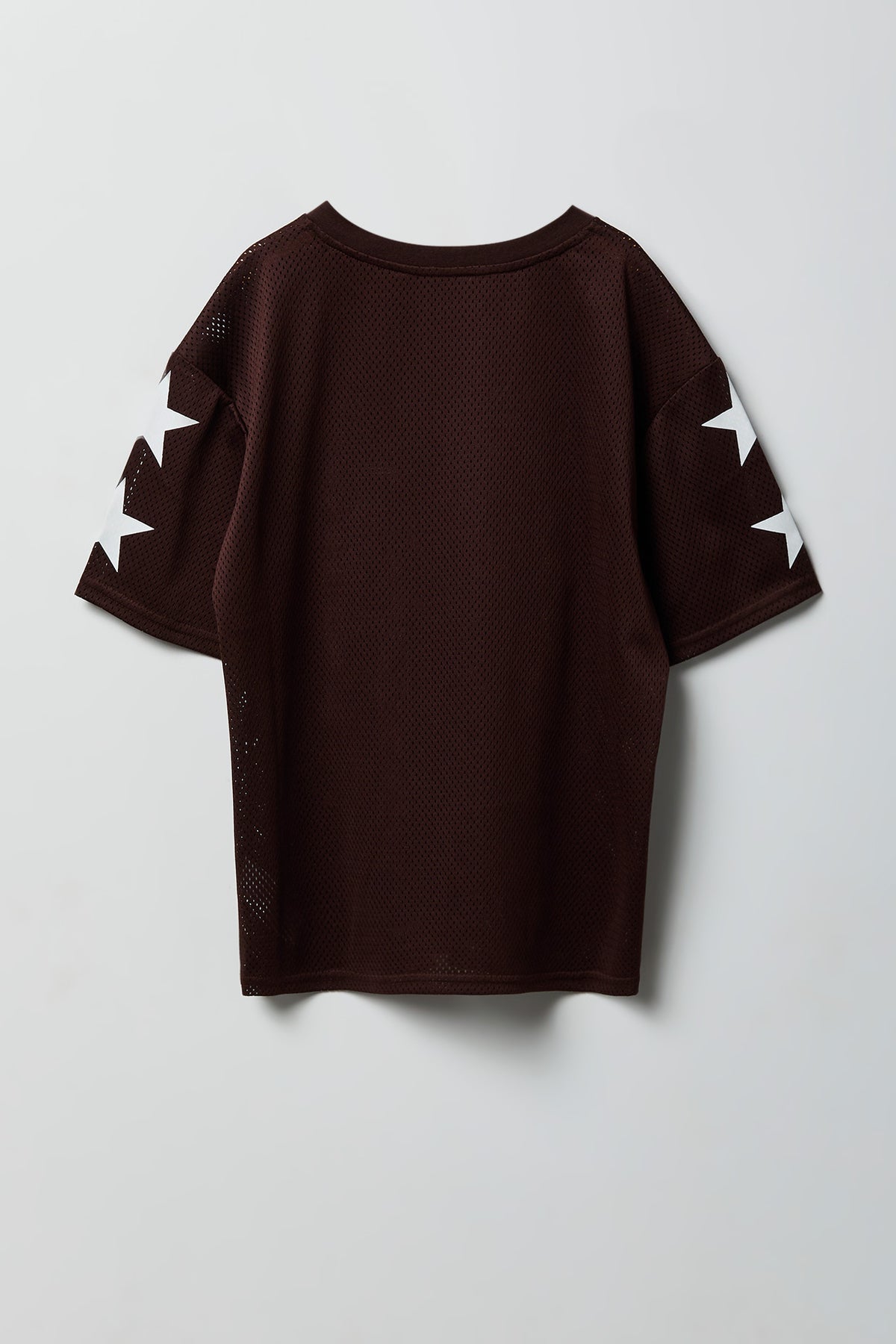 Vue alternative 2. Jersey en filet imprimé pour fille