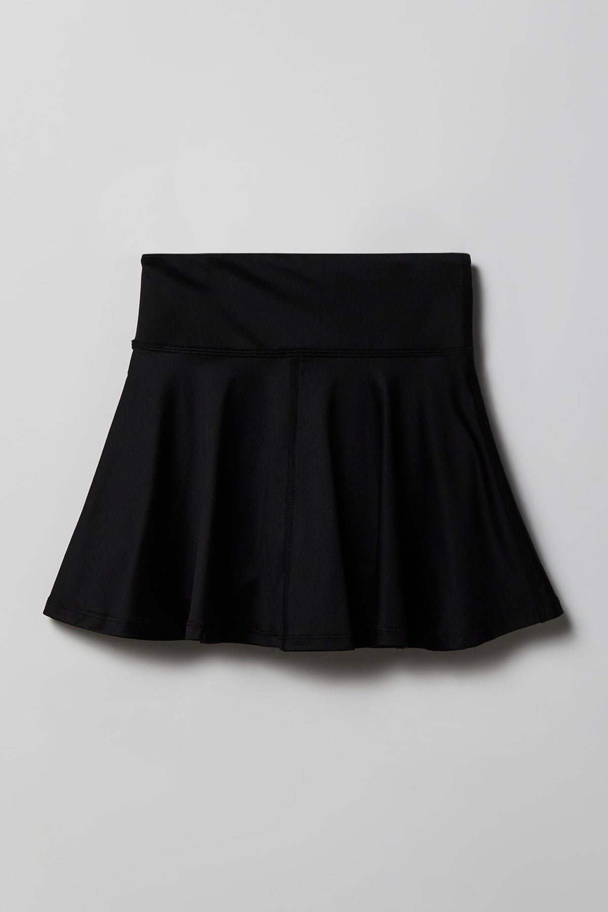 Alt View 2. Girls Active Skater Skort - Black