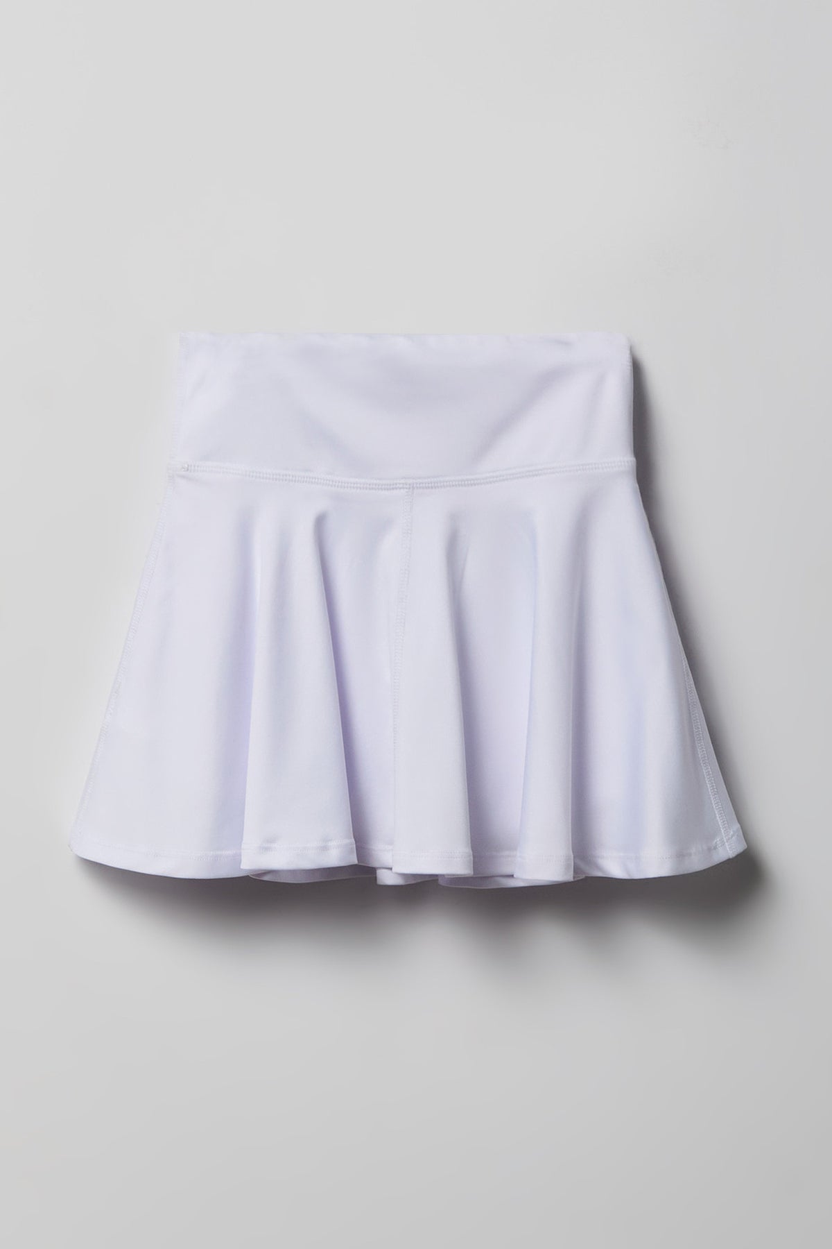 Alt View 2. Girls Active Skater Skort - White