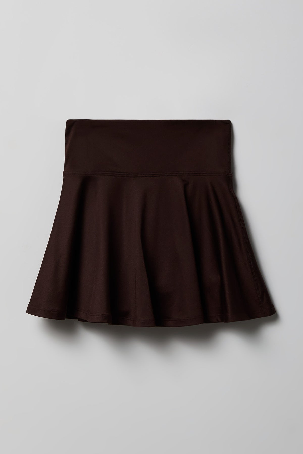 Girls Active Skater Skort - Brown