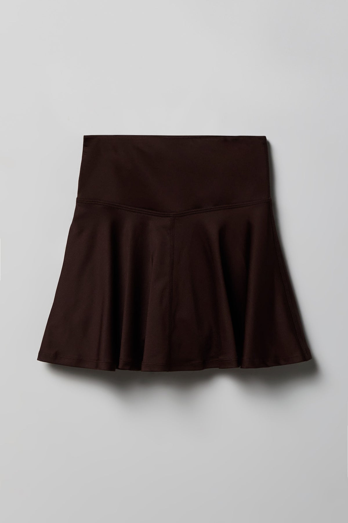 Alt View 2. Girls Active Skater Skort - Brown