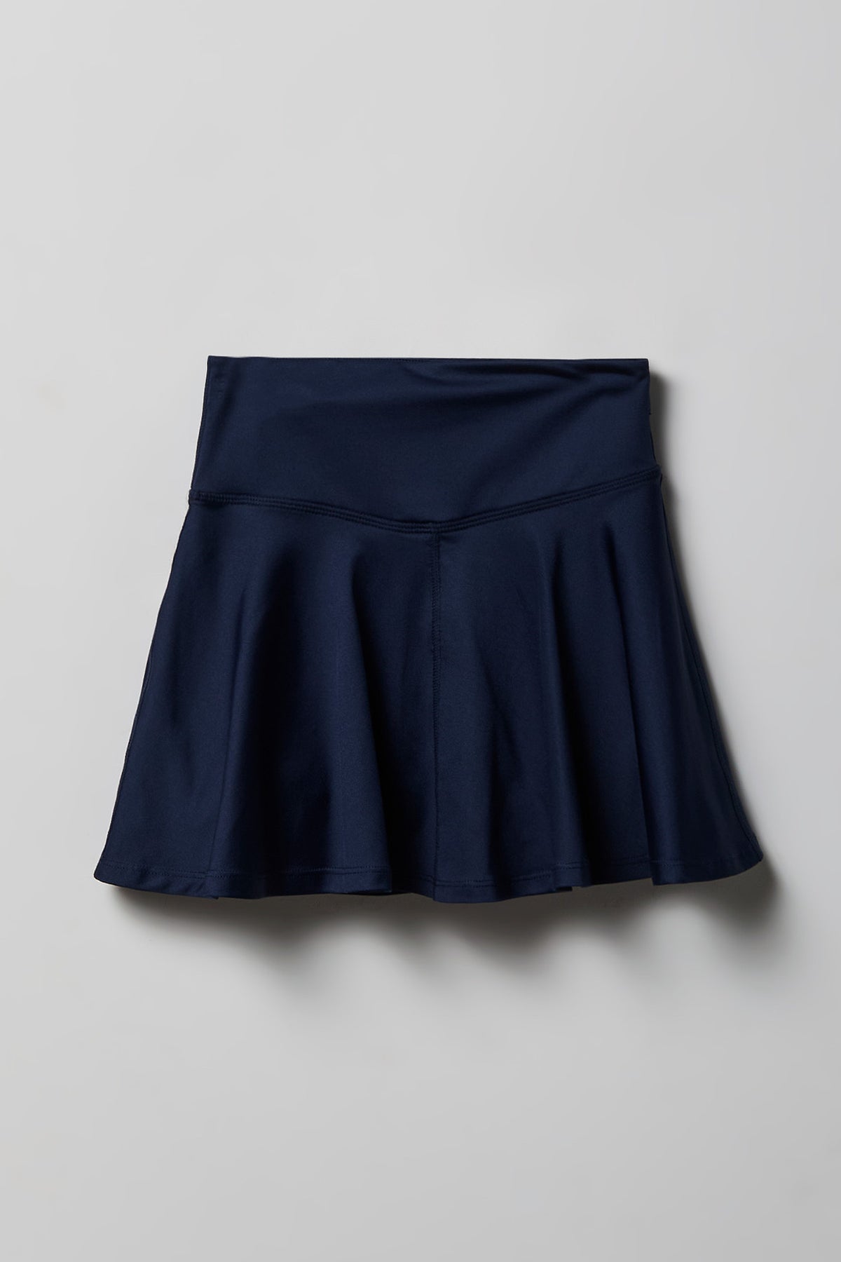 Alt View 2. Girls Active Skater Skort - Navy