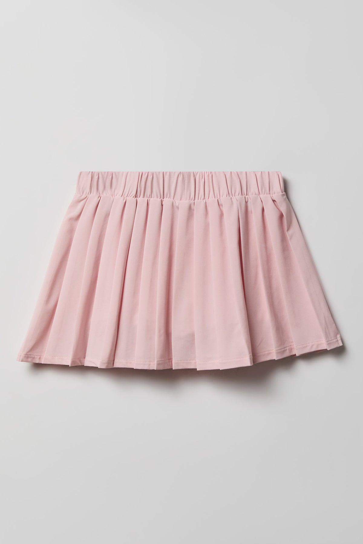 Alt View 2. Girls Active Bow Pleated Skort - Pink