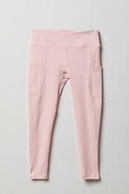 Girls Active Side Pocket Legging