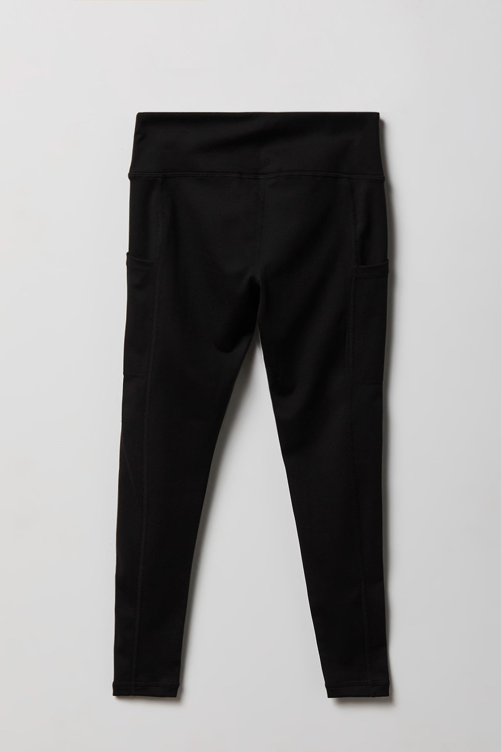 Vue alternative 2. Legging Active haute densité avec poches latérales pour fille