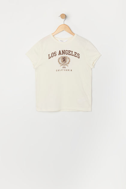 T-shirt à imprimé Los Angeles 1996 pour fille