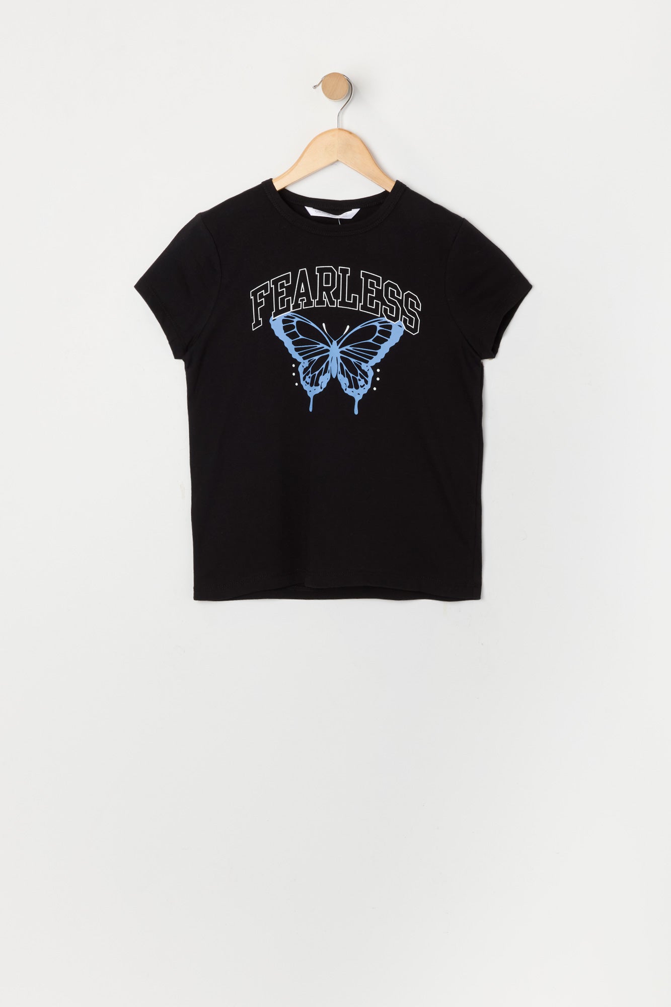 Girls Fearless Graphic T-Shirt