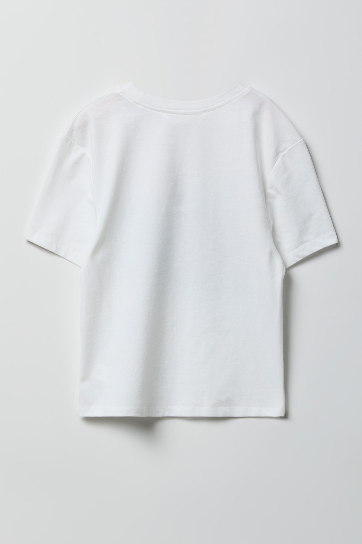 Vue alternative 2. T-shirt en coton lourd de luxe imprimé pour fille