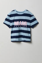 T-shirt rayé pour fille