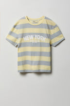 T-shirt rayé pour fille