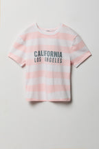 T-shirt rayé pour fille