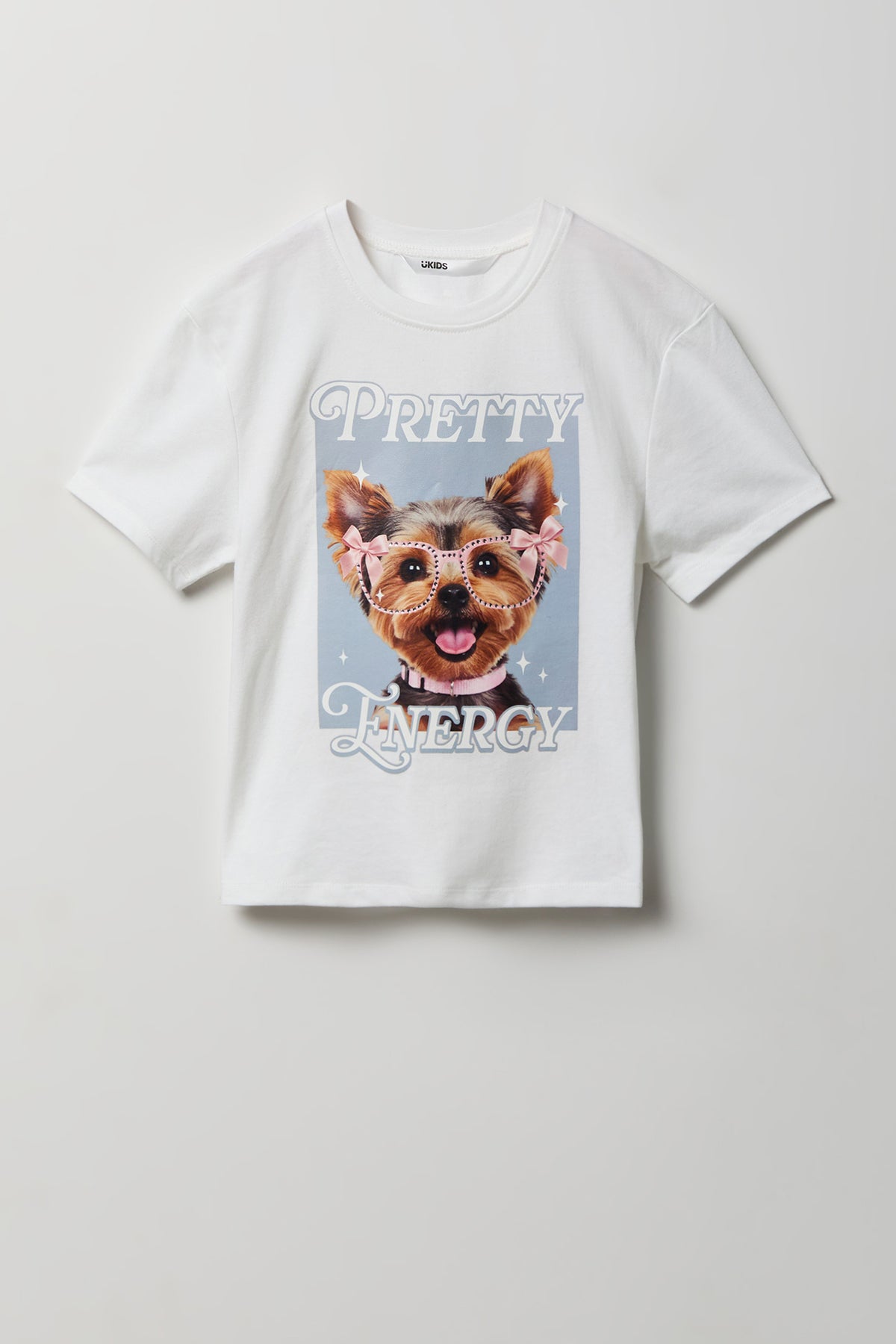 T-shirt à imprimé avec pierres du Rhin pour fille