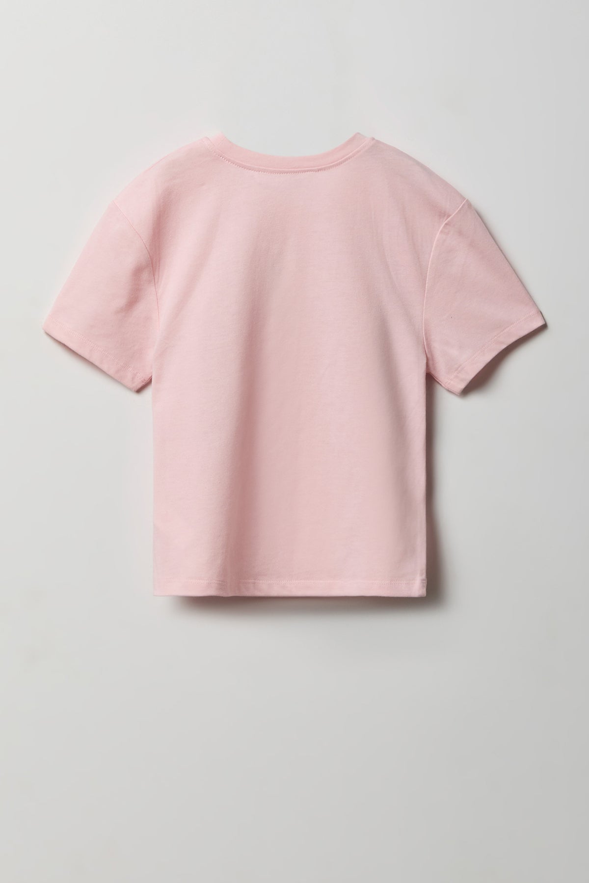 Alt View 2. Girls Rhinestone Graphic T-Shirt - Light Pink