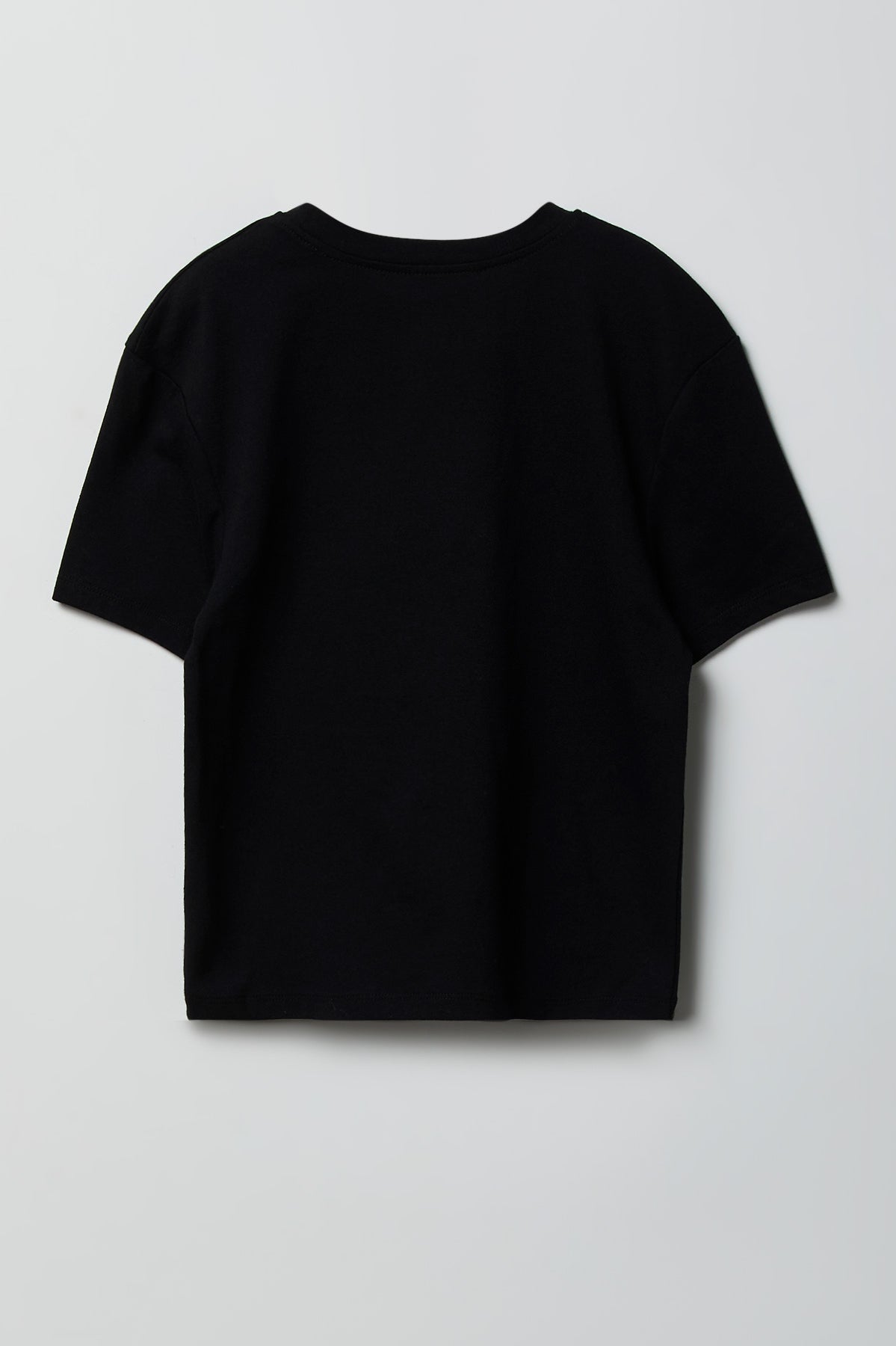 Vue alternative 2. T-shirt en coton lourd de luxe imprimé pour fille