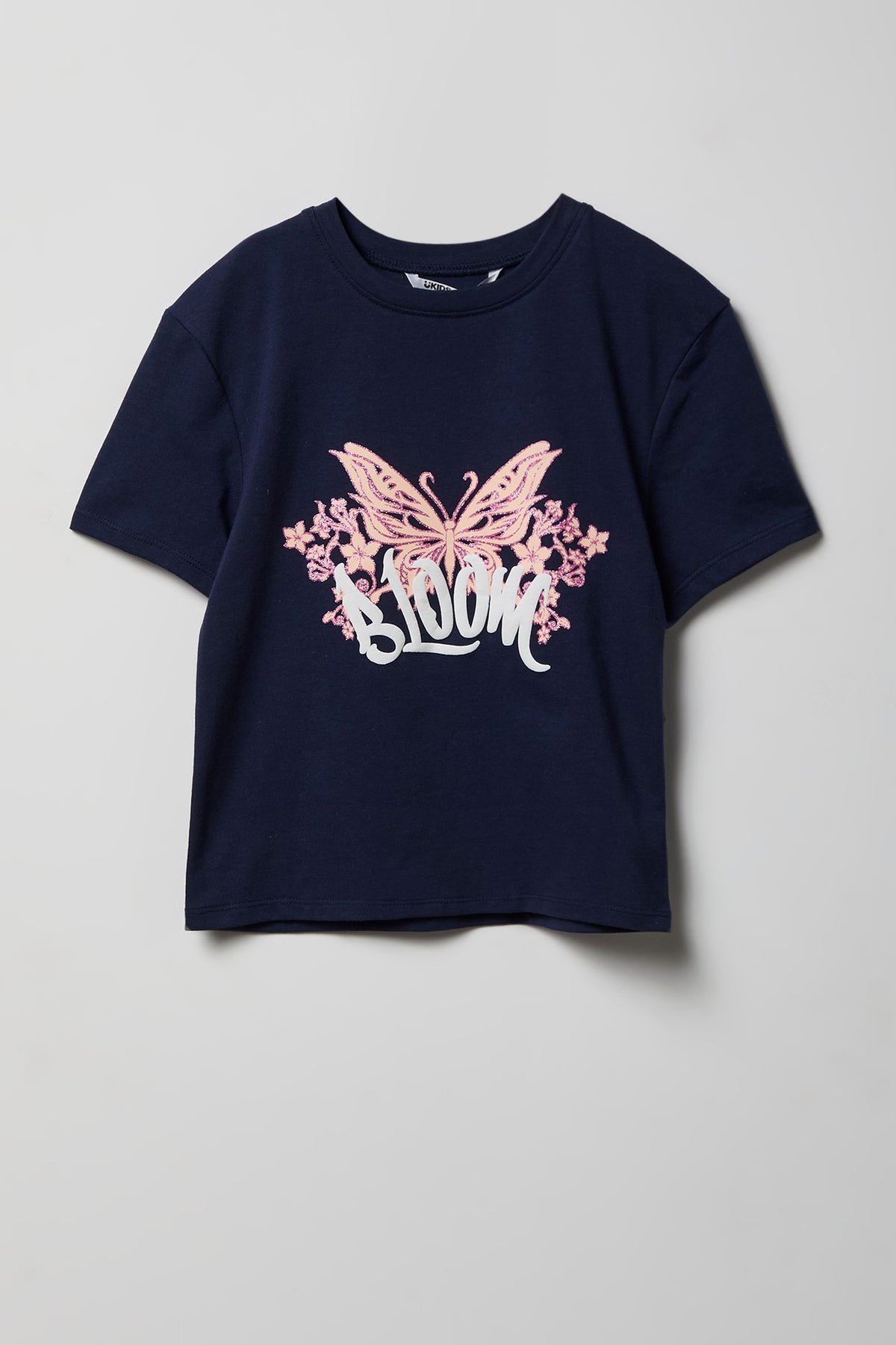 T-shirt imprimé en coton lourd de luxe pour fille