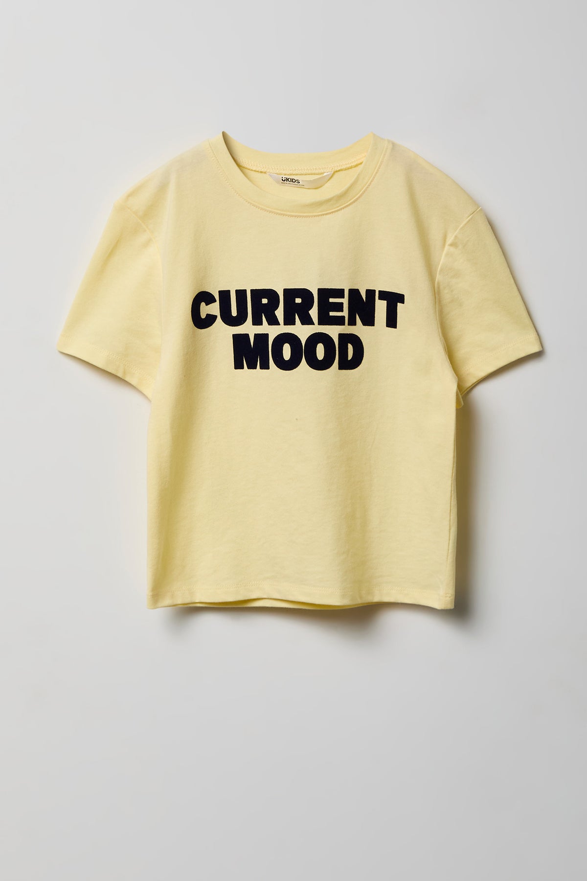 T-shirt imprimé en coton lourd de luxe pour fille