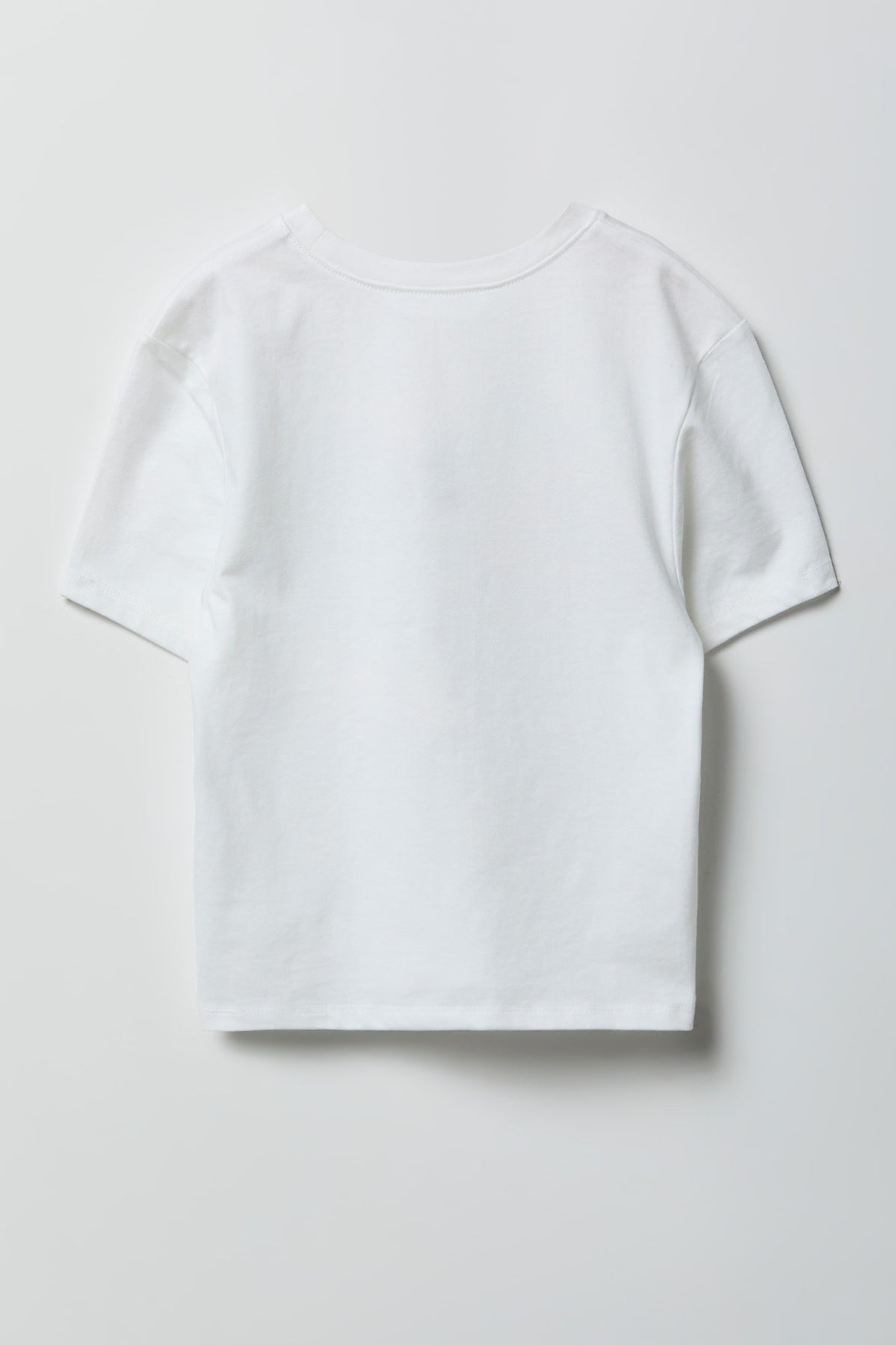 Vue alternative 2. T-shirt en coton lourd de luxe imprimé pour fille