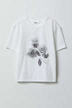 Girls Floral Graphic T-Shirt