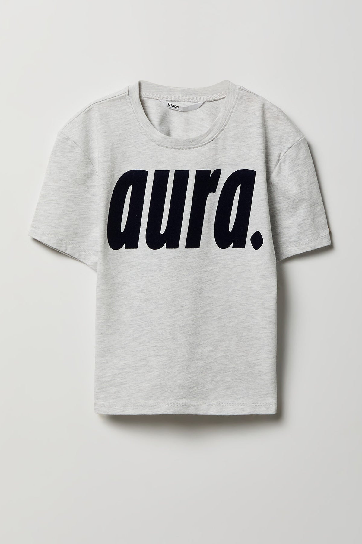 Girls Graphic T-Shirt - Heather Grey