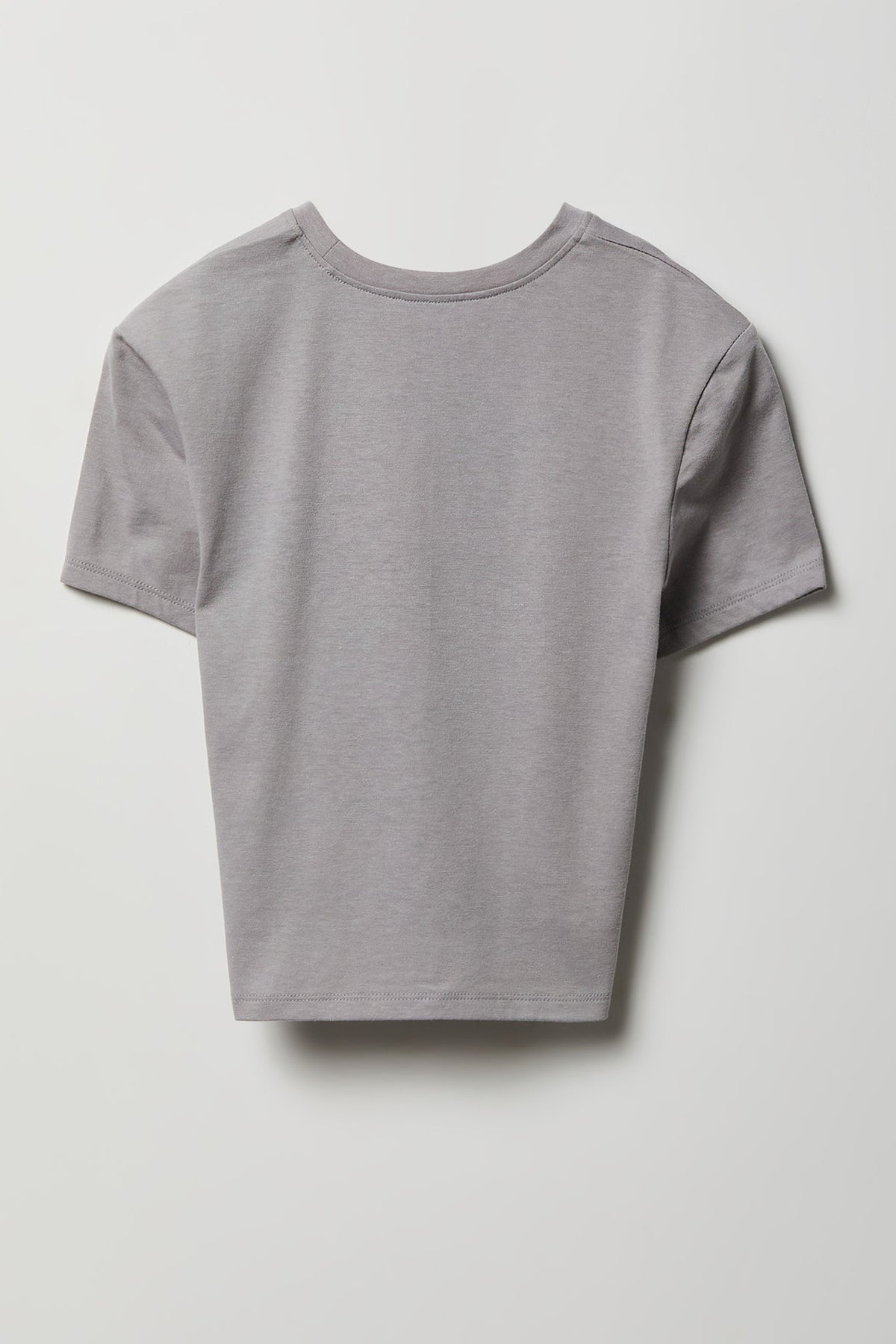 Alt View 2. Girls Graphic T-Shirt - Dark Grey
