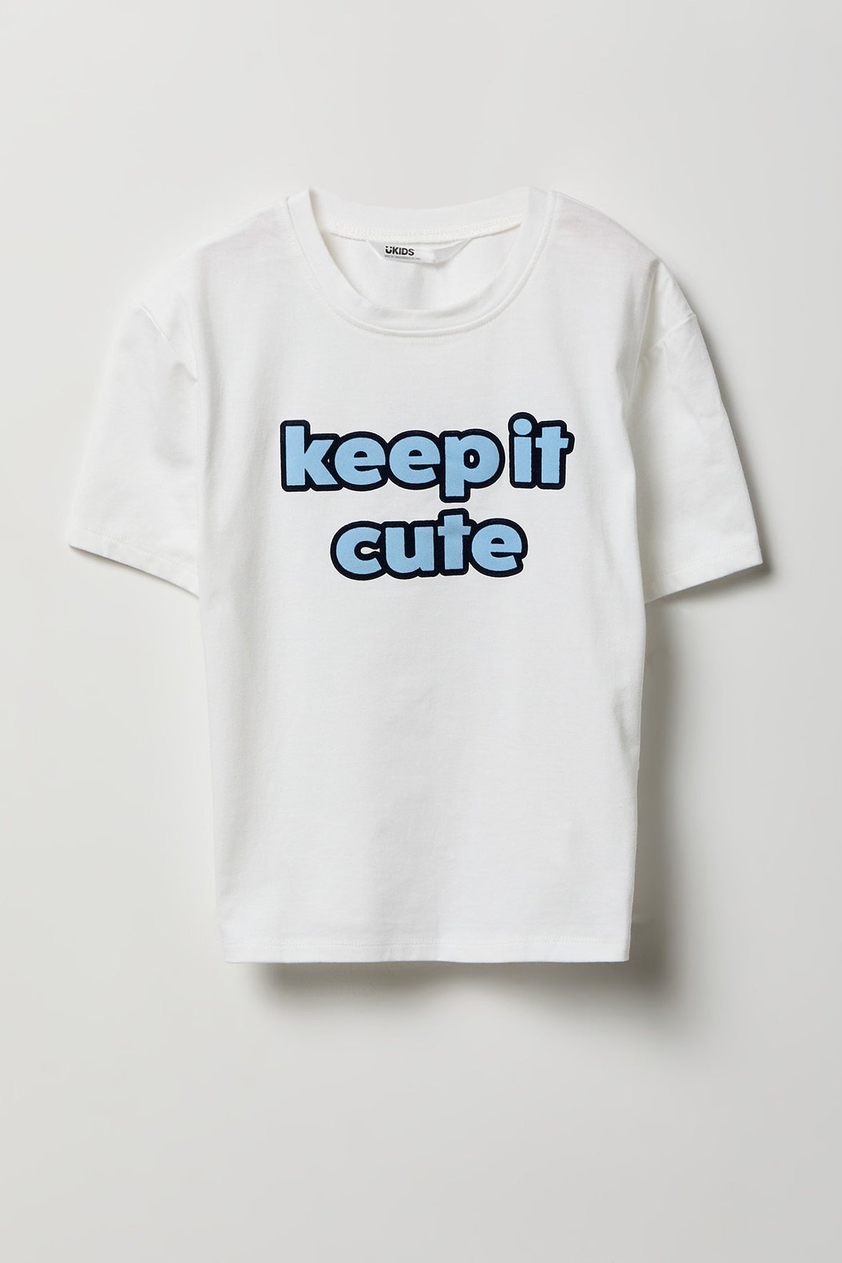 Girls Graphic T-Shirt - White