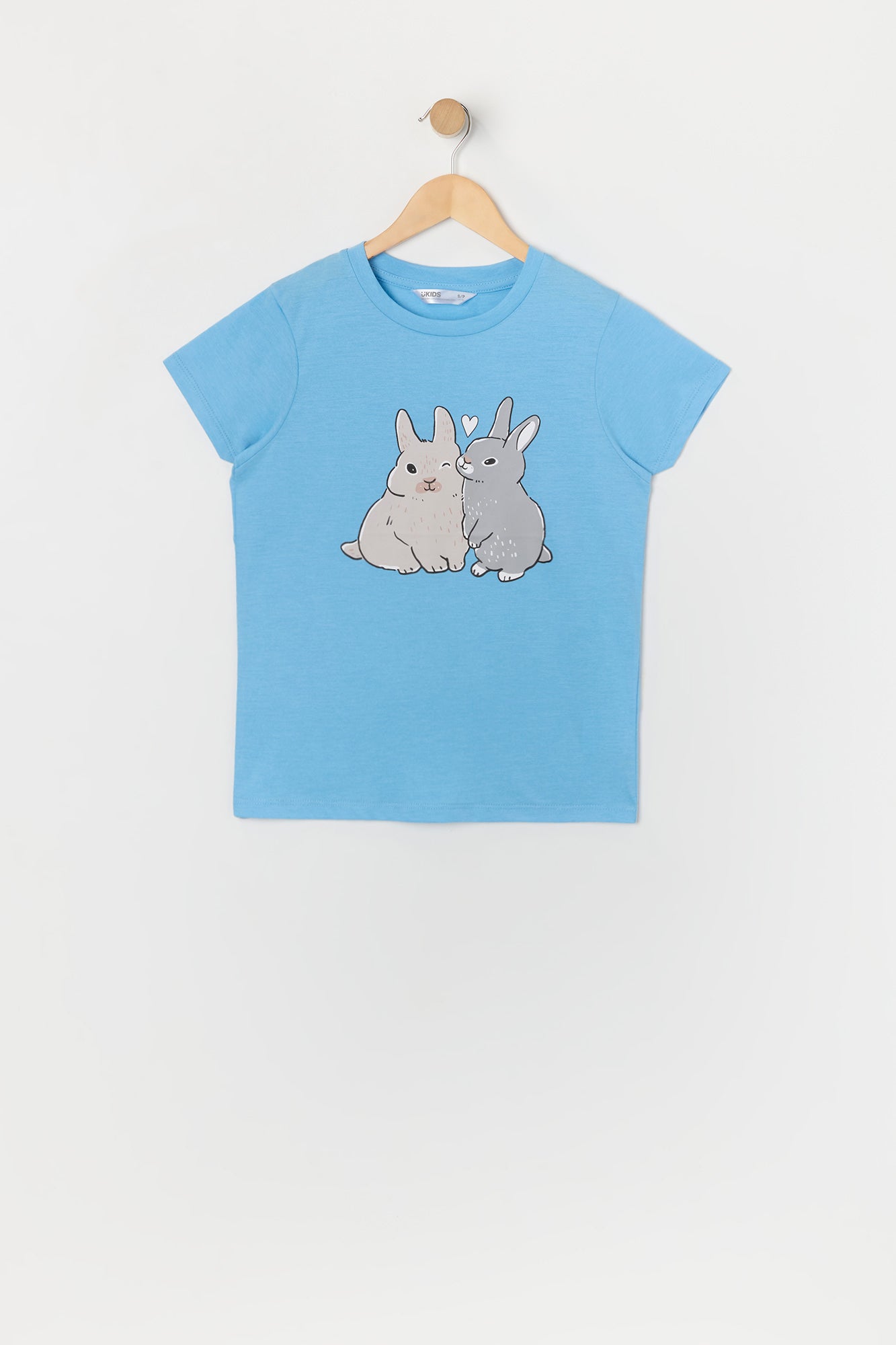 Girls Bunny Love Graphic T-Shirt