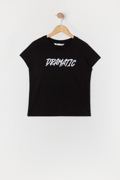 T-shirt à imprimé Dramatic pour fille