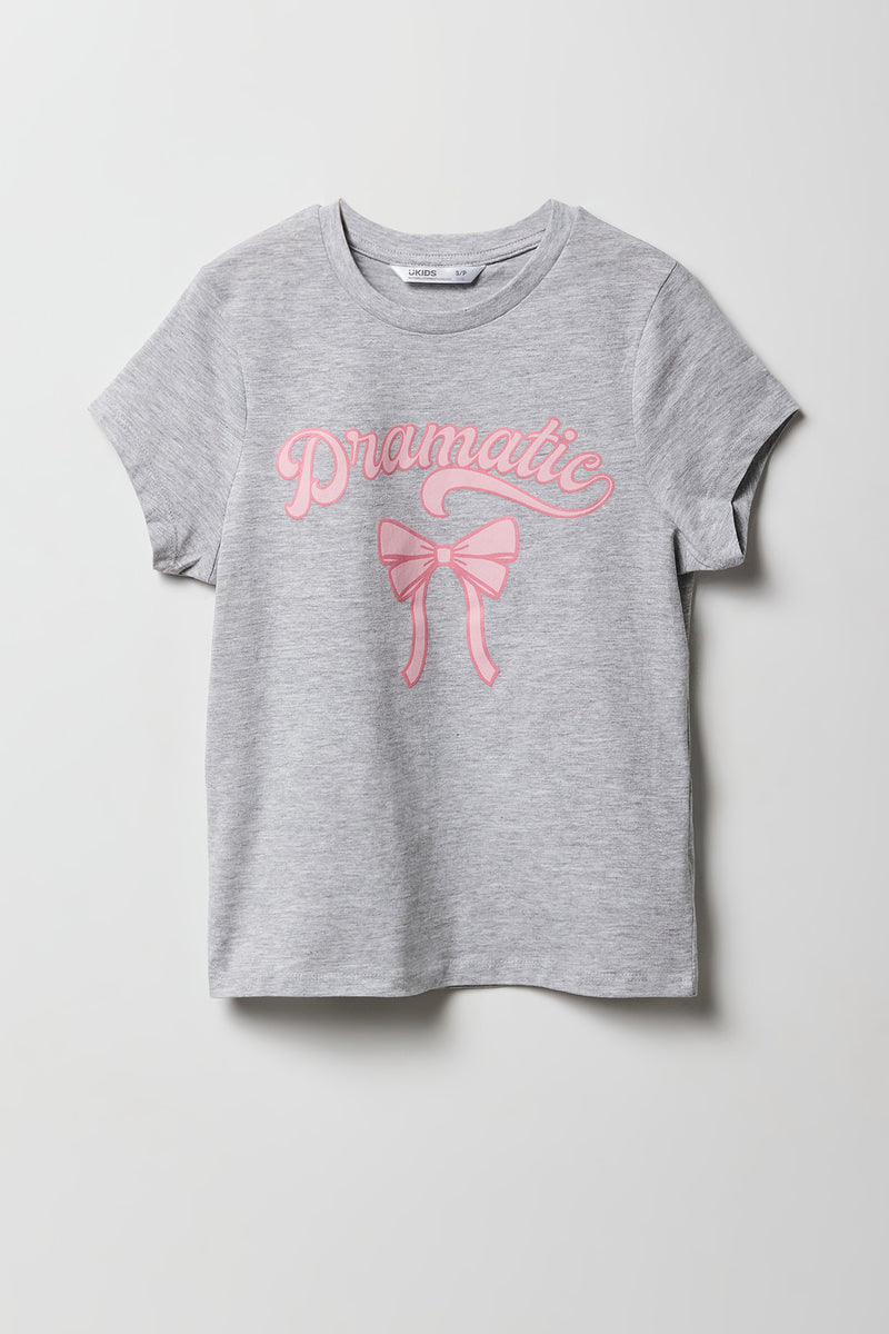 T-shirt à imprimé Dramatic pour filles