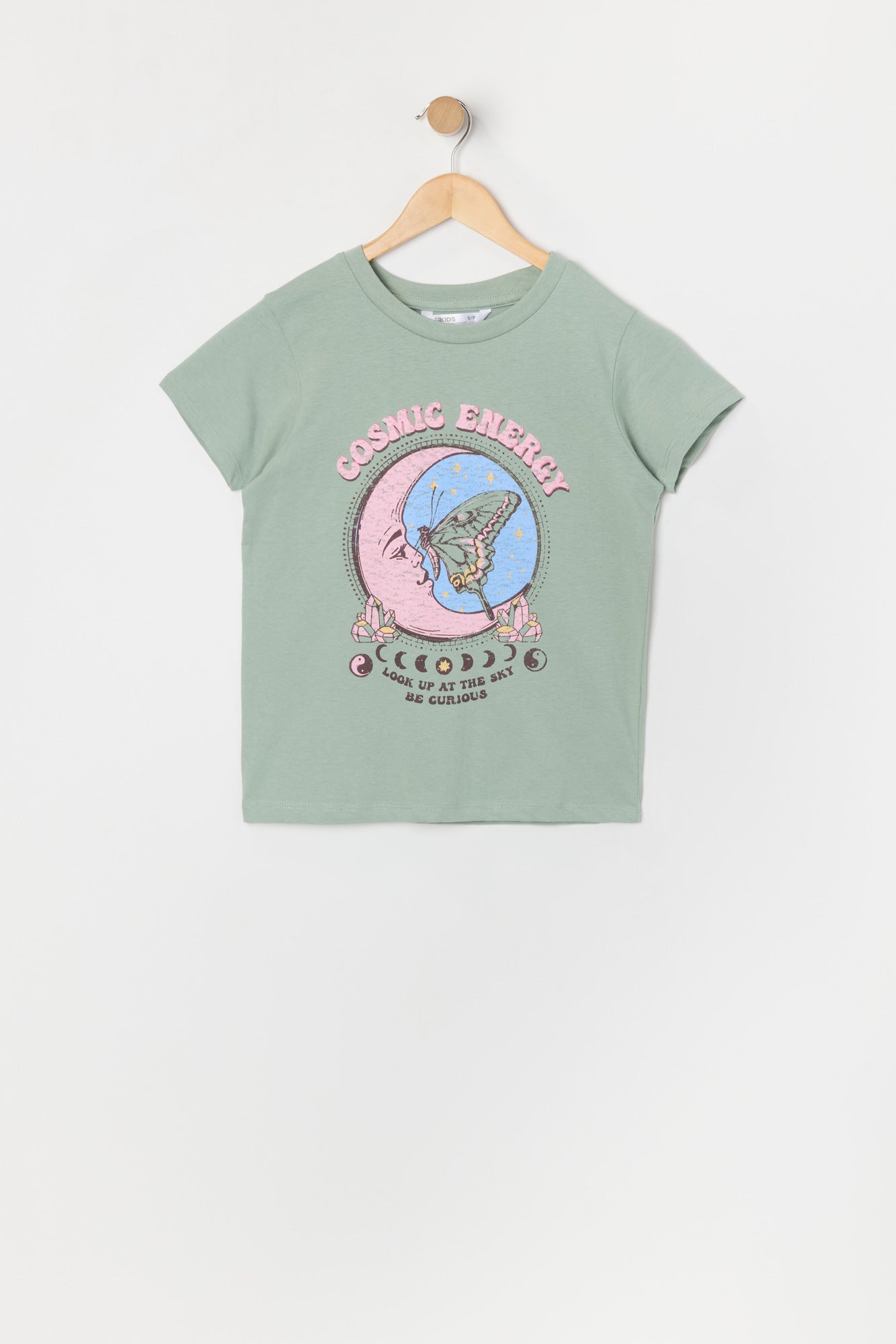 T-shirt à imprimé Cosmic Energy pour fille