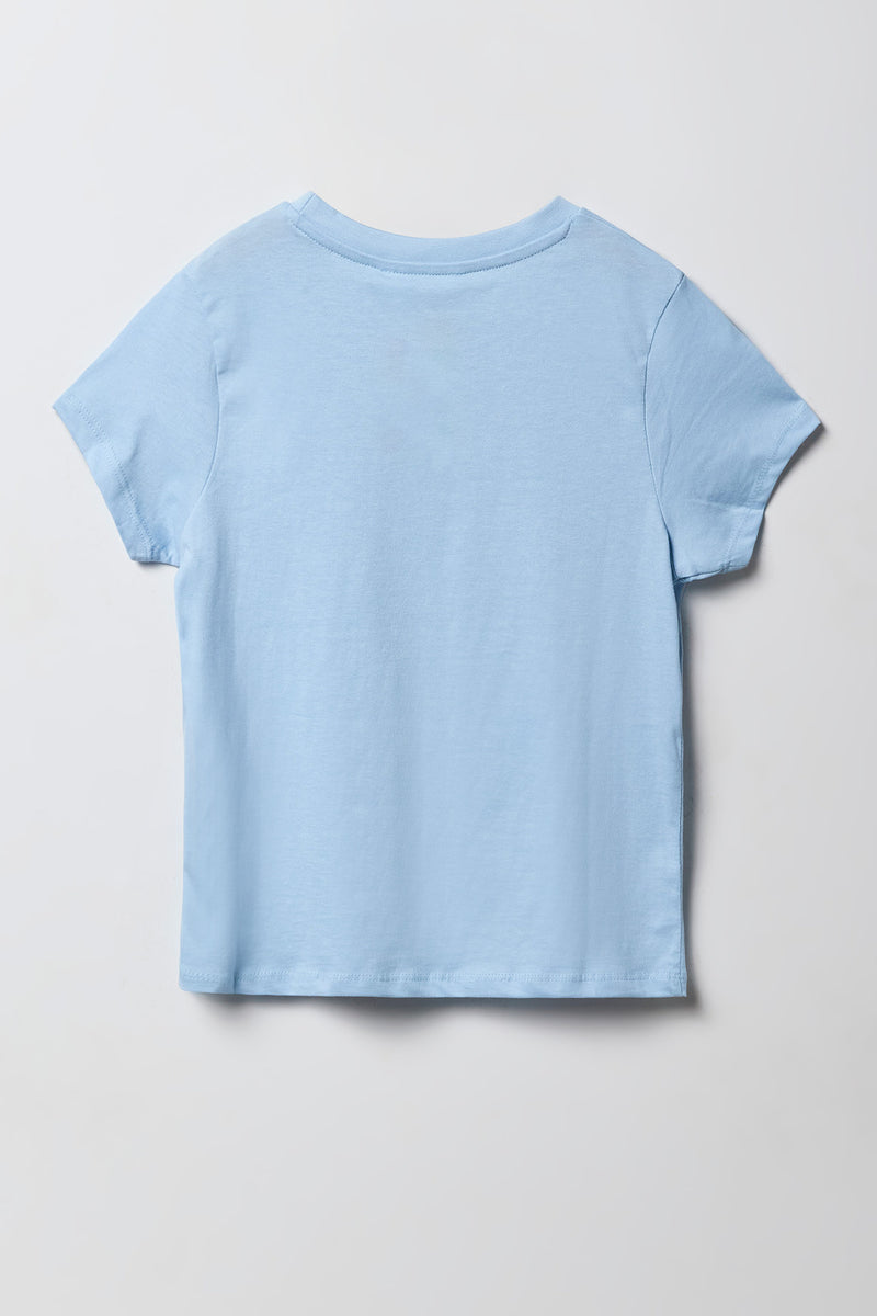 T-shirt à imprimé Double Trouble pour fille