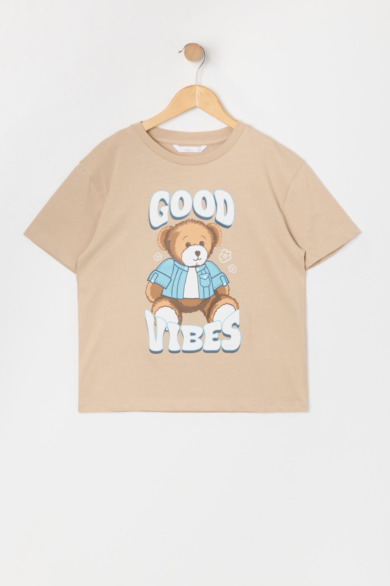Girls Good Vibes Graphic T-Shirt