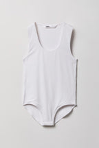 Girls Scoop Neckline Contour Bodysuit