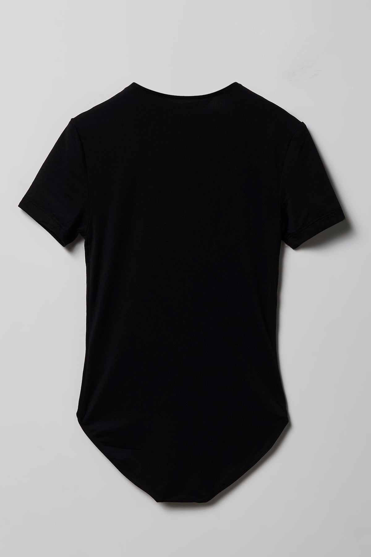 Vue alternative 2. Maillot ras du cou profilé pour fille